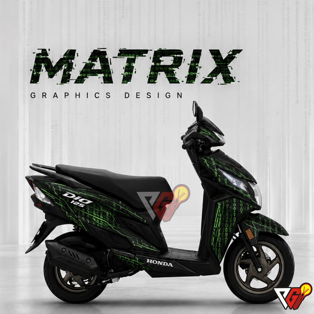 Honda Dio - Matrix Wrap