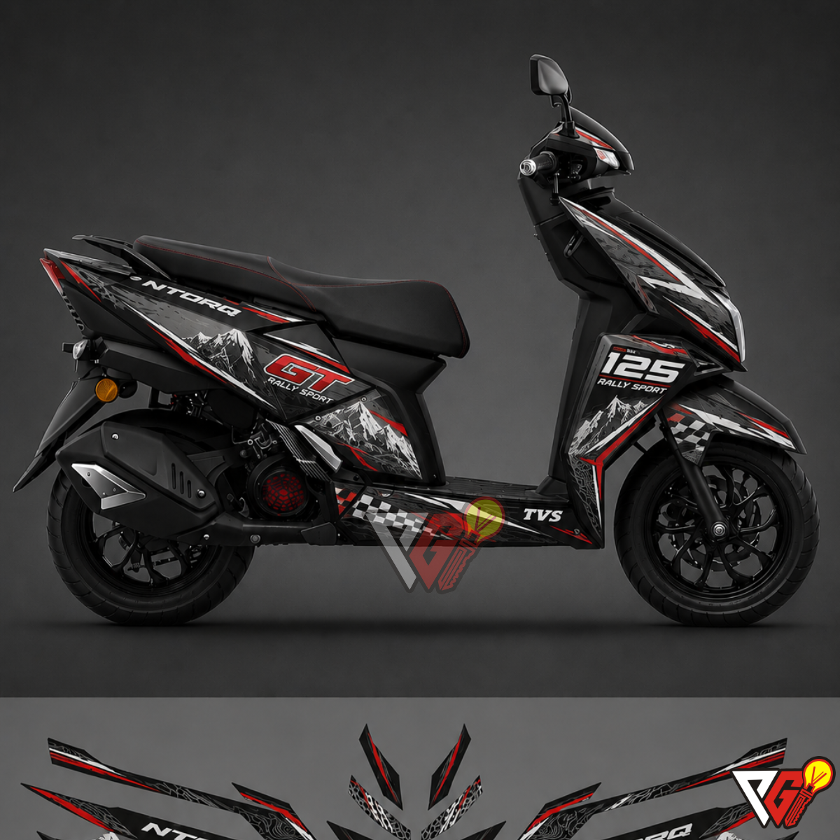 TVS Ntorq 125 - GT Rally Sport Wrap