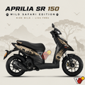 Aprilia SR150 - Wild Safari Edition Wrap