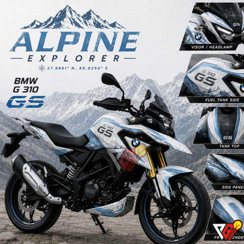 BMW G310GS - Alpine Explorer Wrap