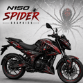 Bajaj Pulsar N160 - Spider Skull Wrap