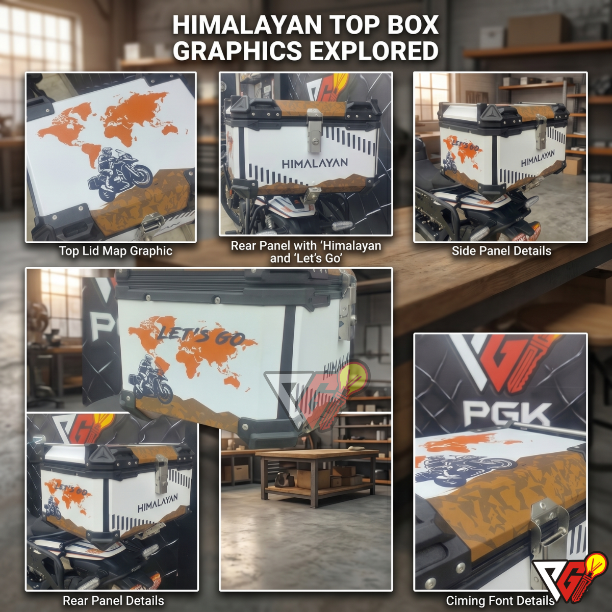 Himalayan - World Map Wrap (Tan)