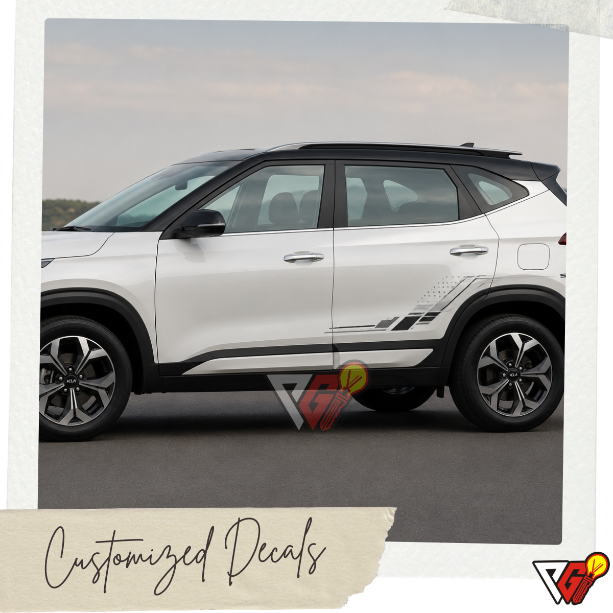 Kia SUV - Side Stripe Decal
