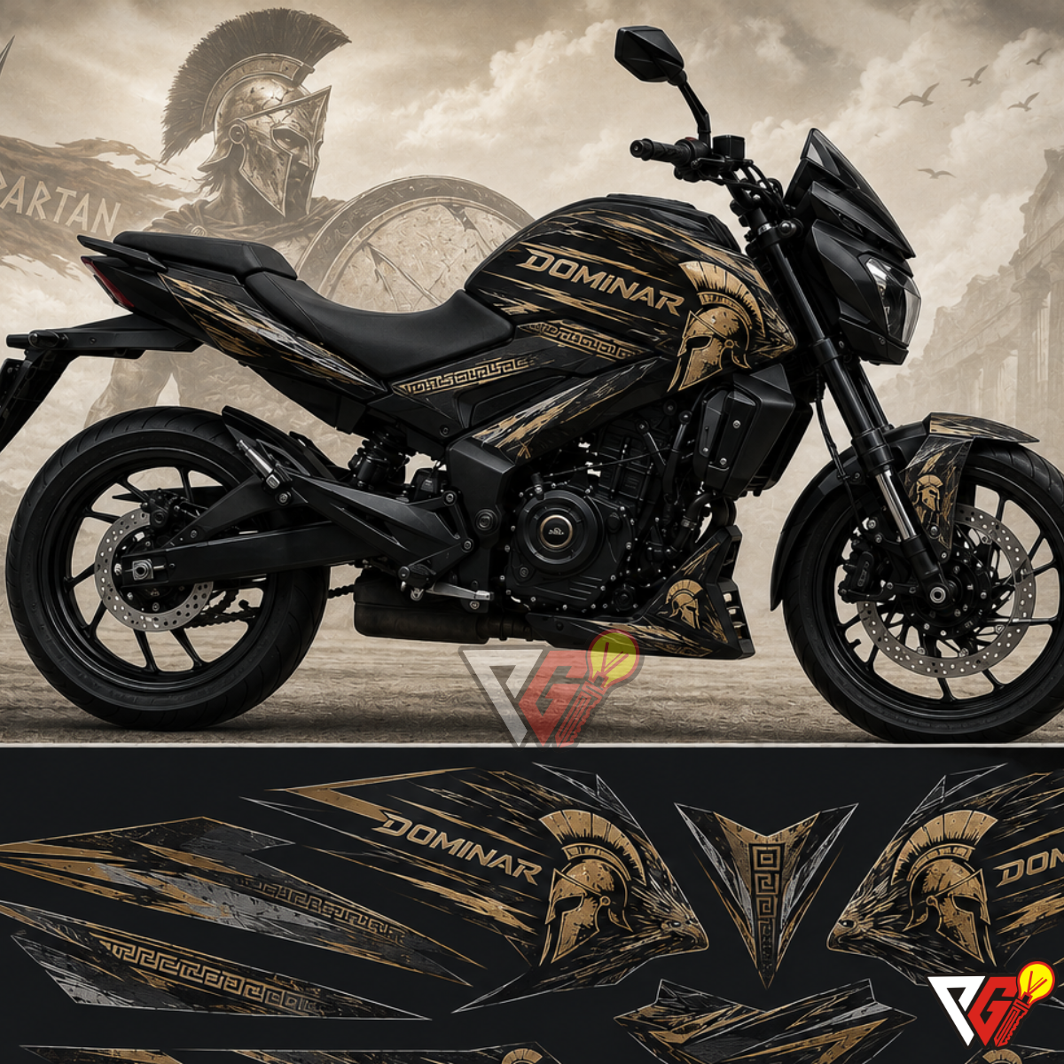 Bajaj Dominar - Spartan Wrap