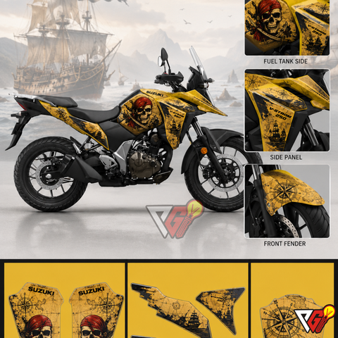 Suzuki V-Strom 250 - Pirate Wrap