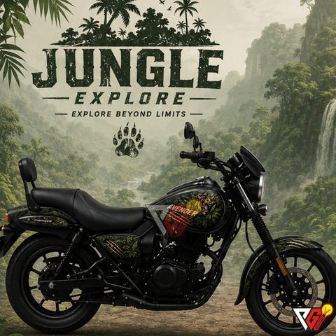 Bajaj Avenger - Jungle Explore Wrap