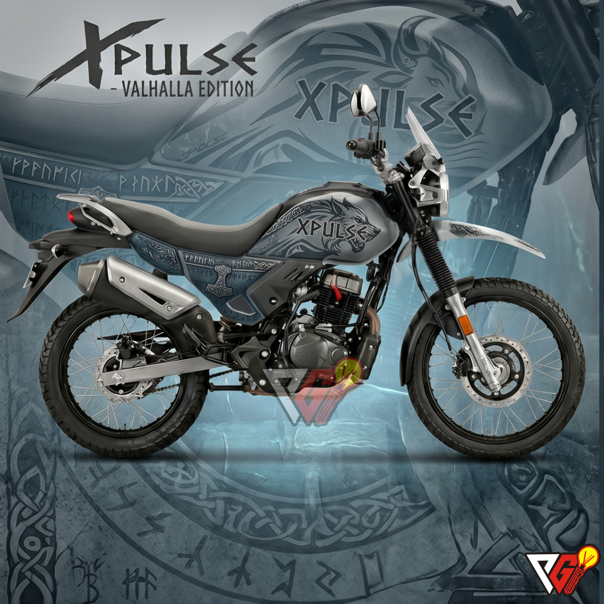 Hero Xpulse 200 Graphics Kit