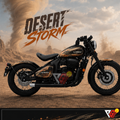 Jawa 42 Bobber - Desert Storm Wrap