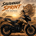 Bajaj Pulsar N160 - Savannah Sprint Wrap