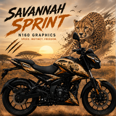 Bajaj Pulsar N160 - Savannah Sprint Wrap