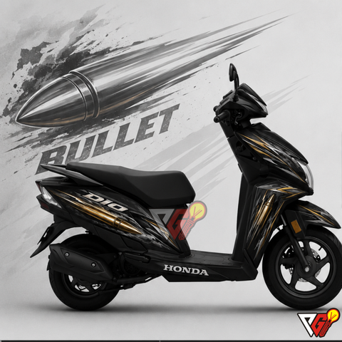 Honda Dio - Bullet Wrap