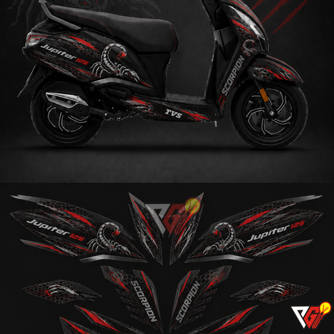 TVS Jupiter 125 - Scorpion Wrap