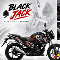 TVS Apache RTR 160 4V - Black Jack Wrap