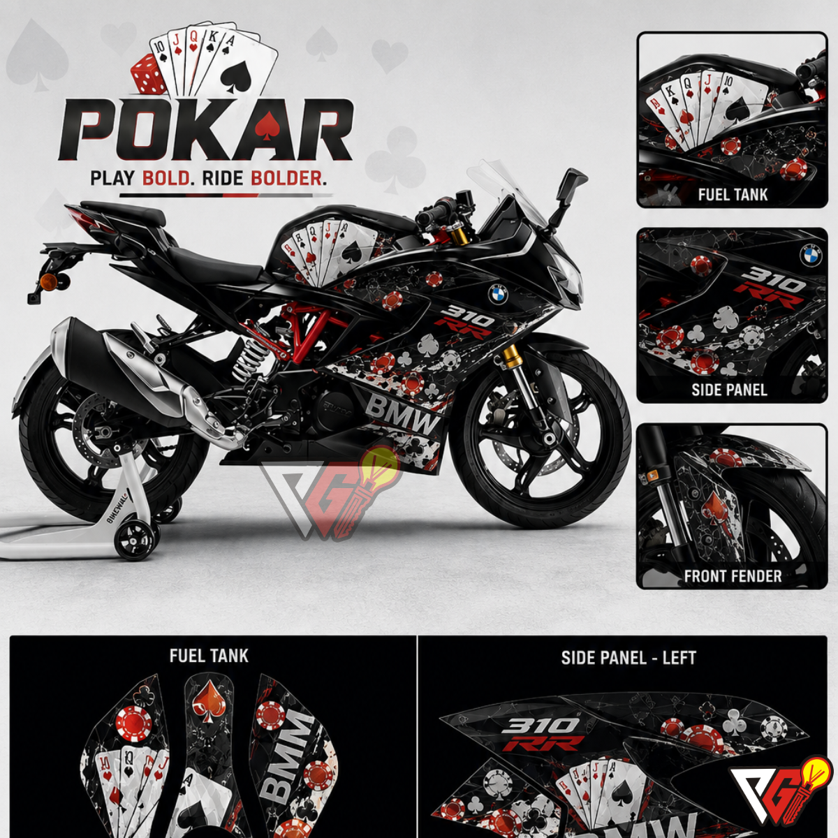 BMW RR310 - Pokar Wrap
