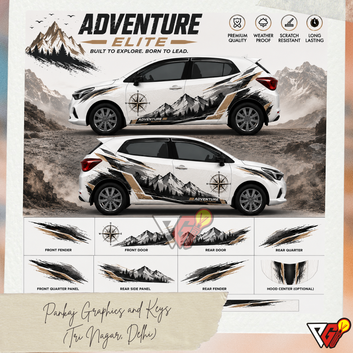 Hatchback - Adventure Elite Wrap