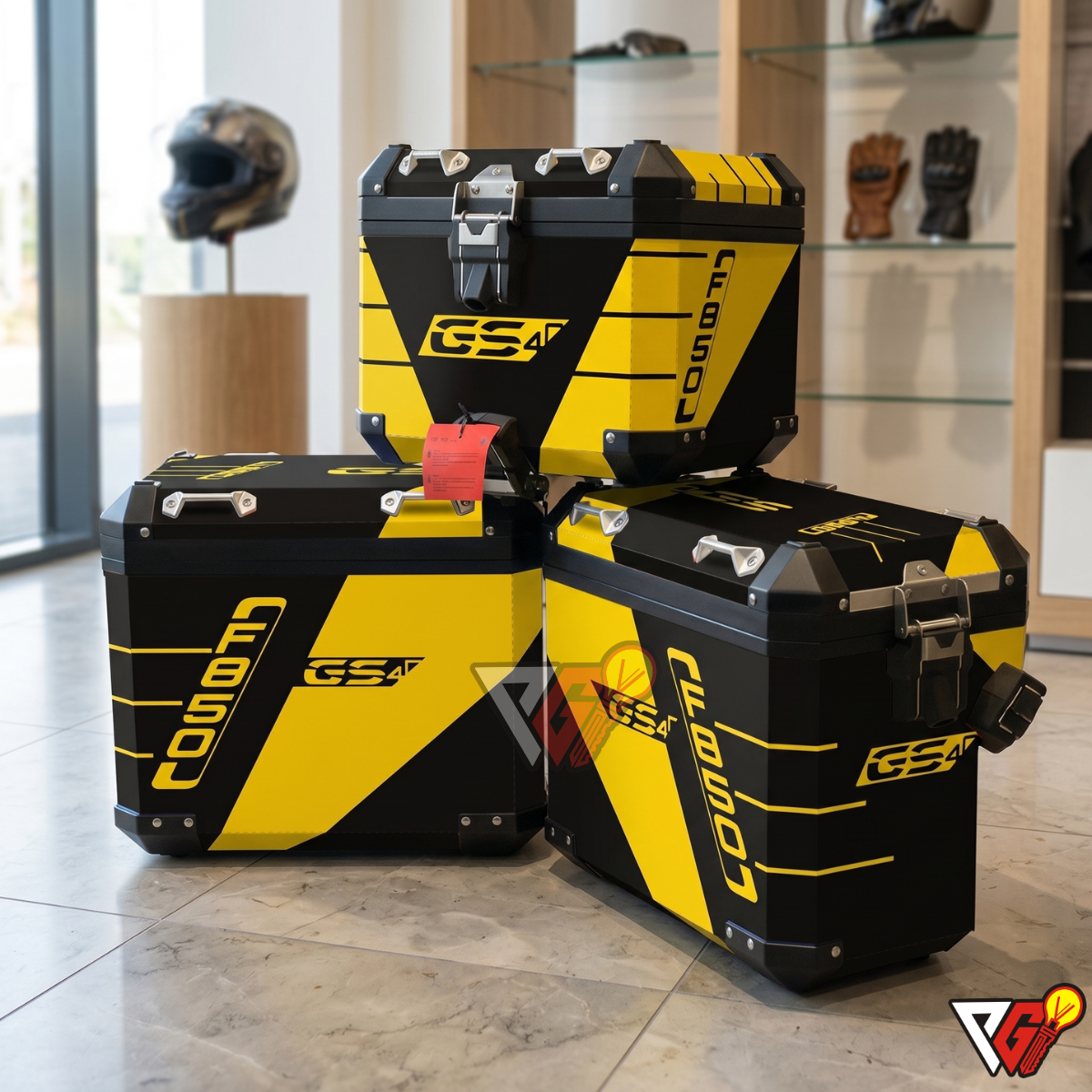 BMW F850 GS Adventure - Wrap (Yellow)