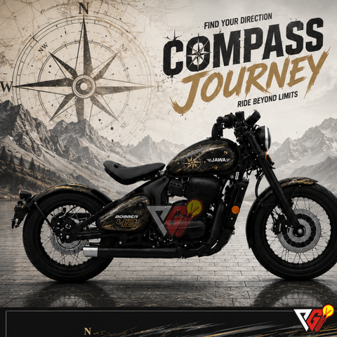 Jawa 42 Bobber - Compass Journey Wrap
