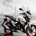TVS Apache RTR 160 - Dollar Wrap