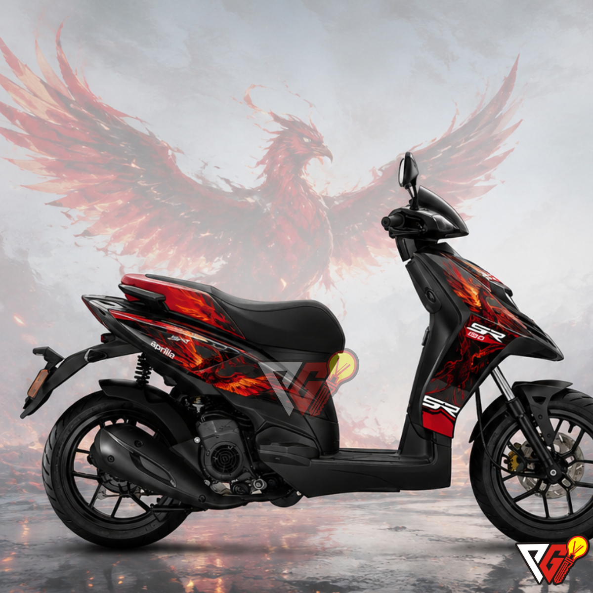 Aprilia SR150 Graphics Kit