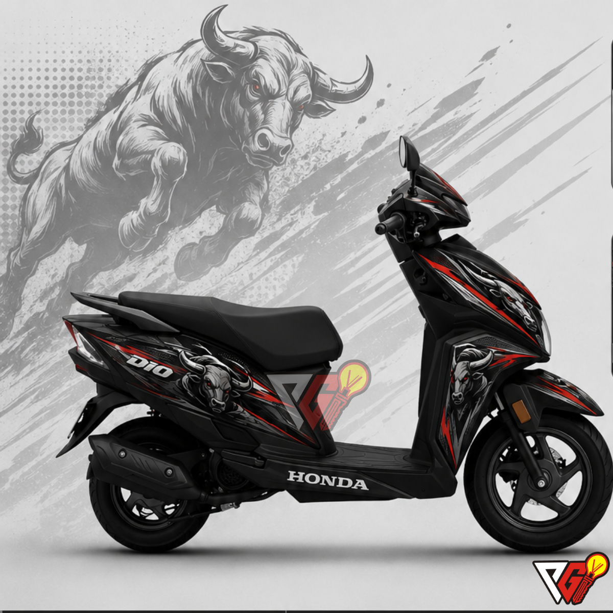 Honda Dio - Bull Wrap