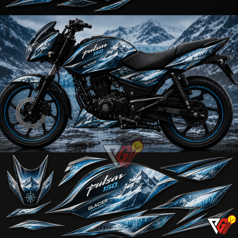 Bajaj Pulsar 150 - Glacier Explorer Wrap