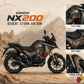 Honda NX200 - Desert Storm Edition Wrap