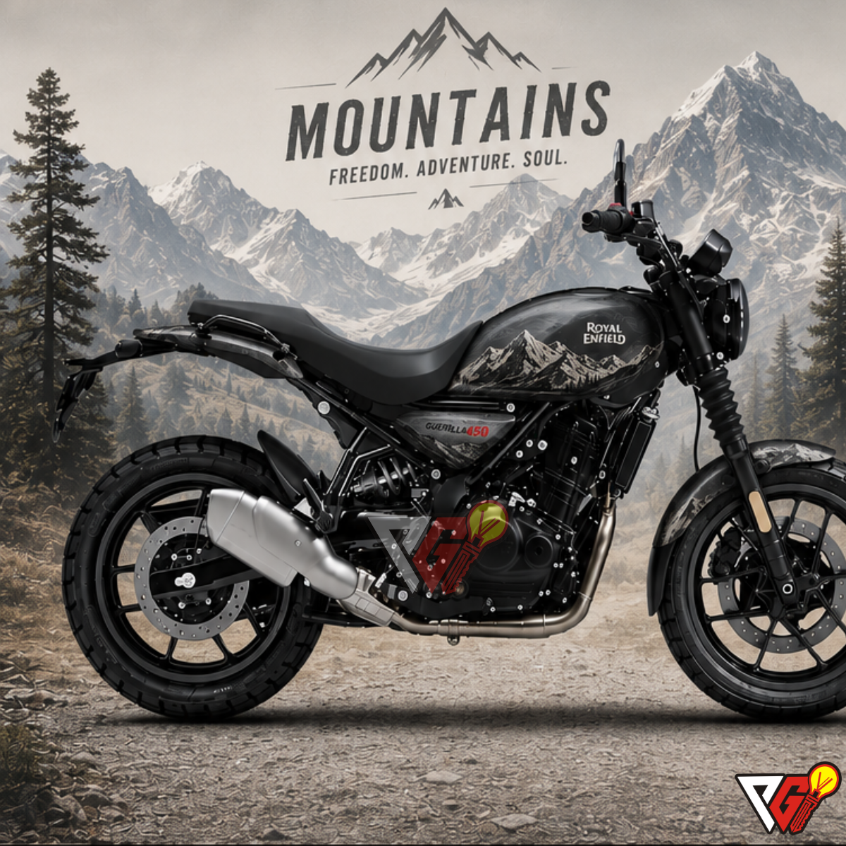 Guerrilla 450 Graphics Kit