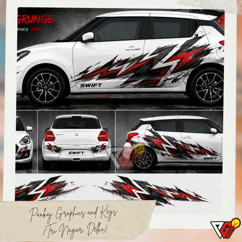 Maruti Suzuki Swift - Grunge Wrap