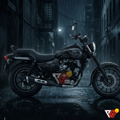 Bajaj Avenger - Dark Knight Wrap