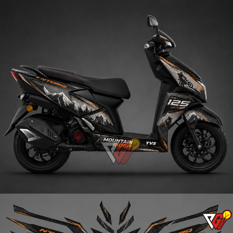 TVS Ntorq 125 - Mountain Rider Wrap