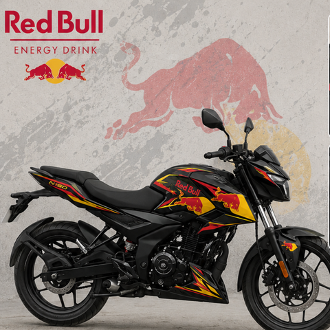 Bajaj Pulsar N160 - Red Bull Edition Wrap