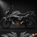 Hero Xtreme 125R - Alpine Grey Wrap
