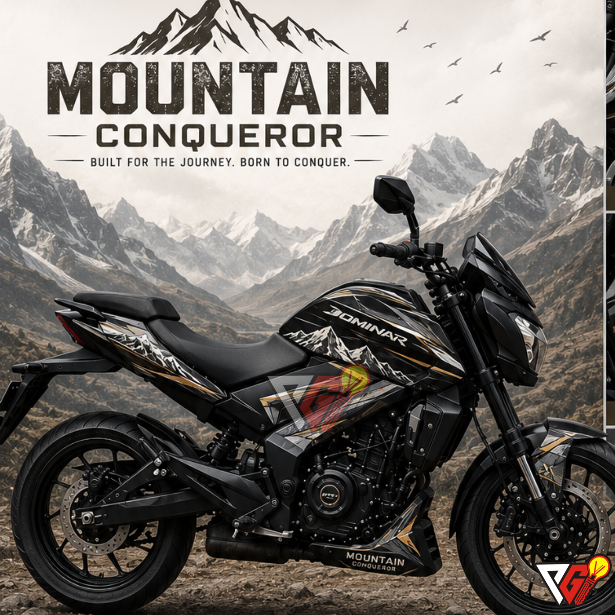 Bajaj Dominar - Mountain Conqueror Wrap