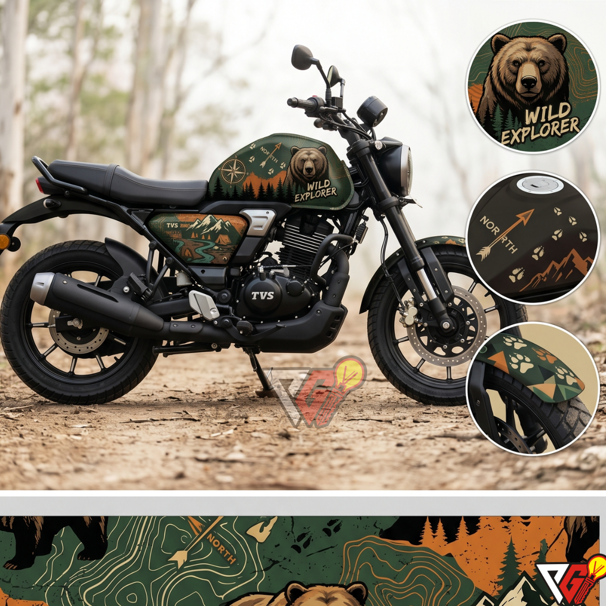 TVS Ronin - Wild Explorer Wrap