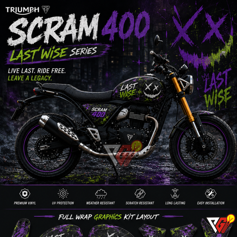Triumph Scrambler 400X - Last Wise Wrap