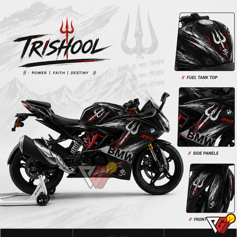 BMW RR310 - Trishool Wrap