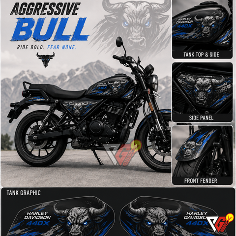 Harley-Davidson X440 - Aggressive Bull Wrap