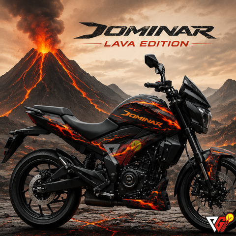 Bajaj Dominar - Lava Edition Wrap