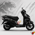 Honda Dio - Panther Wrap
