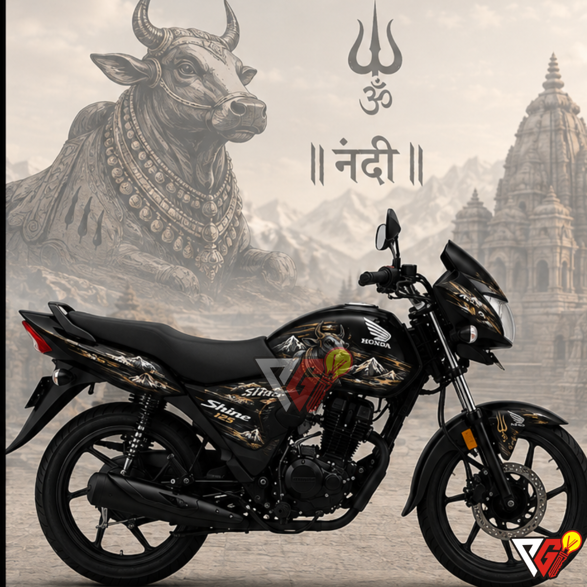 Honda Shine 125 - Nandi Edition Wrap