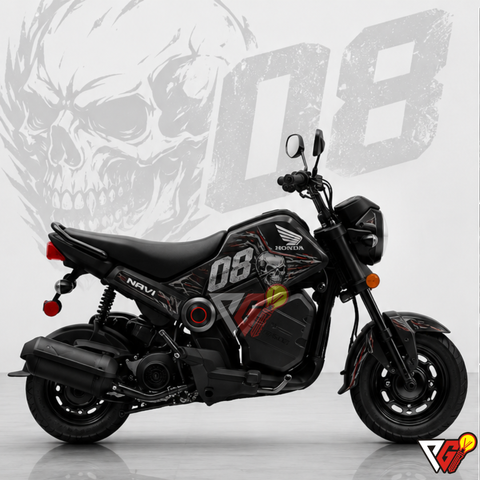 Honda Navi - 08 Skull Wrap