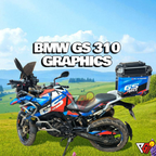 BMW G310GS - Motorsport Tricolor Wrap (Real Install)