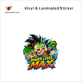 Power Level: Max anime sticker - matte laminated vinyl