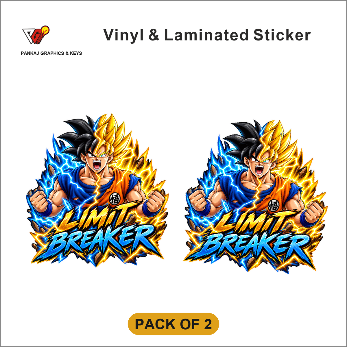Limit Breaker sticker - Pack of 2