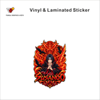 Susanoo anime sticker - matte laminated vinyl