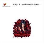 Amaterasu anime sticker - matte laminated vinyl