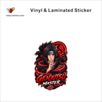 Genjutsu Master anime sticker - matte laminated vinyl