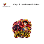 King of Pirates anime sticker - matte laminated vinyl