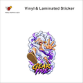 Gear Five anime sticker - matte laminated vinyl