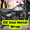 hunter350 gunmetal png